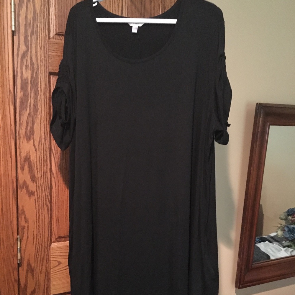 Black dress, 2X